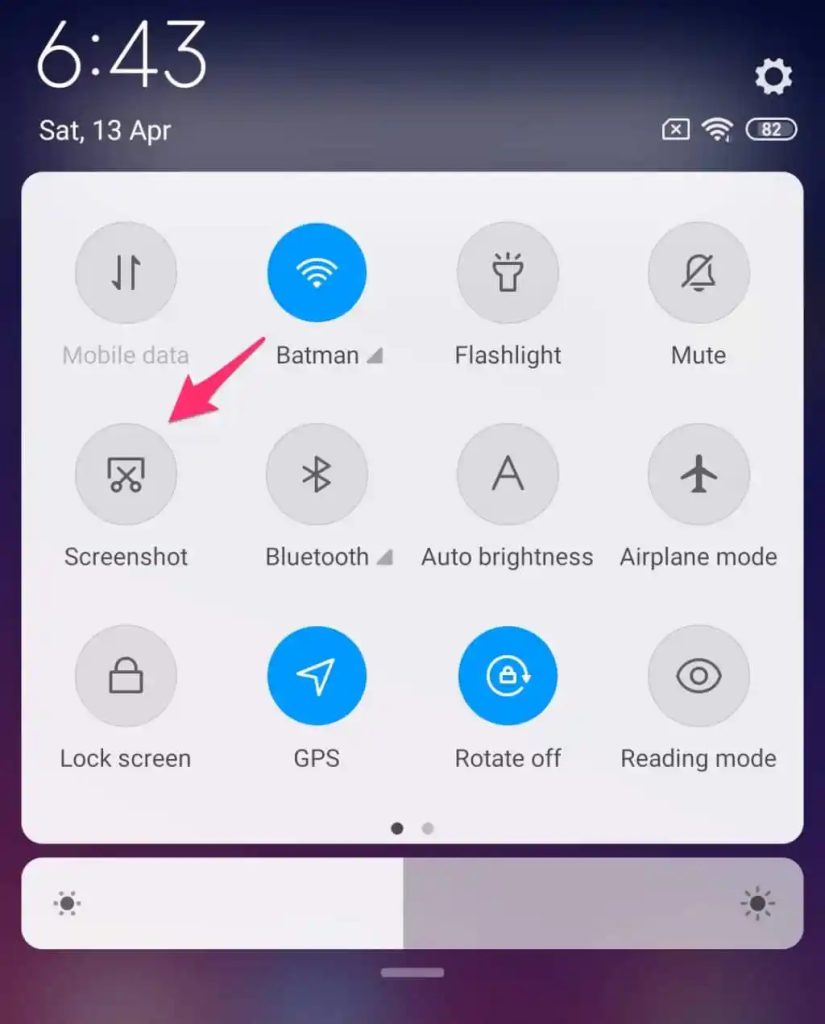 Xiaomi Screenshot app