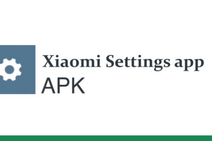 Xiaomi Settings app download